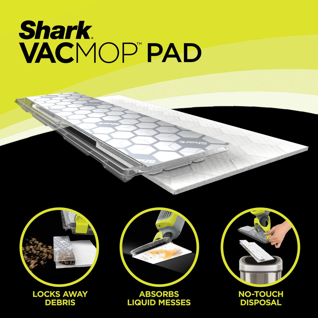 Cordless Hard Floor Vacuum Mop with Disposable Pads K645
