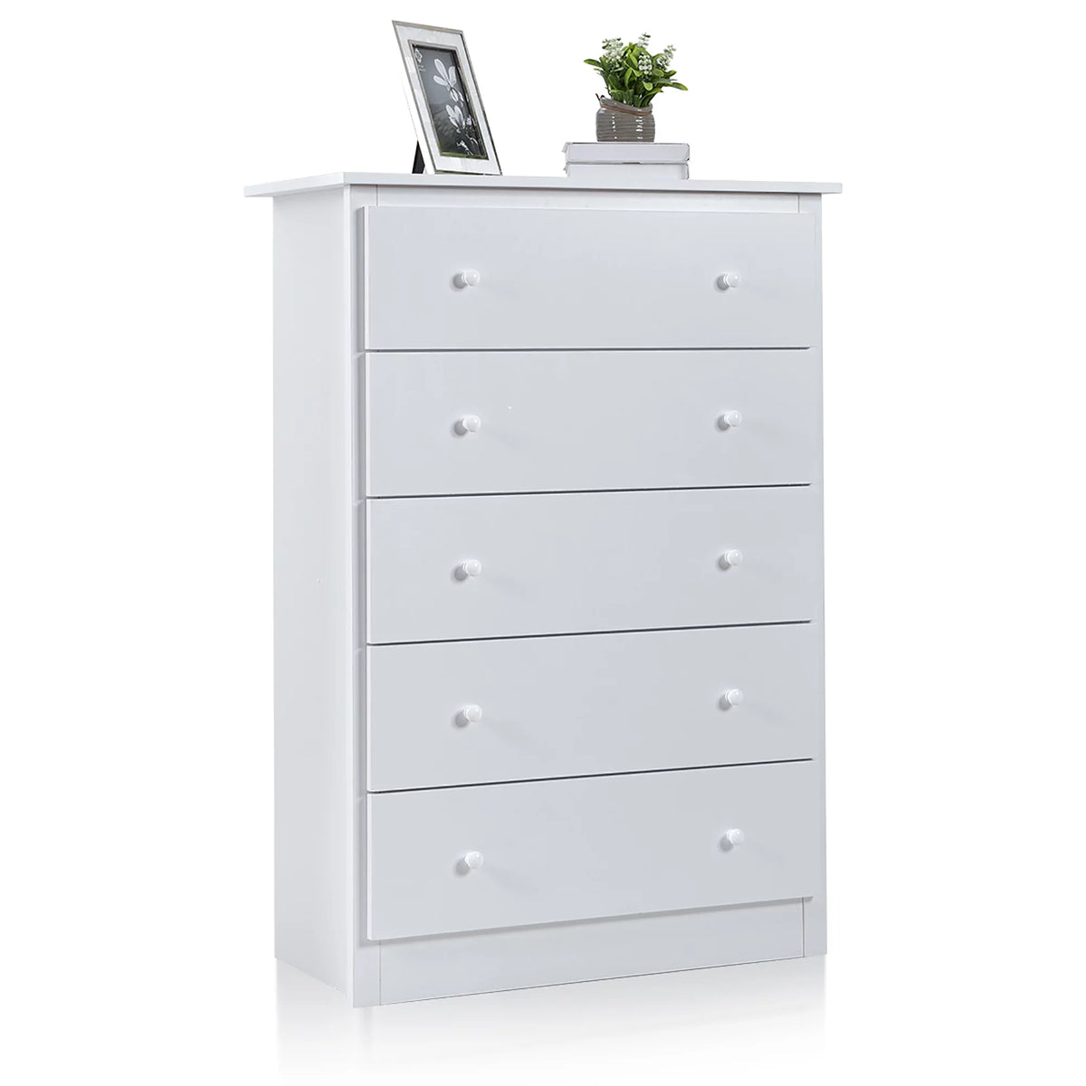 5 Drawer Espresso Dresser G357