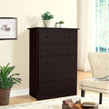 5 Drawer Espresso Dresser G357