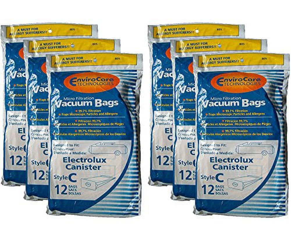 72 Canister Tank Style C Vacuum Bags X51568