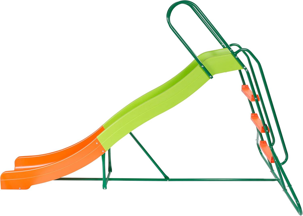 8 FT Freestanding Wavy Water Slide G16780