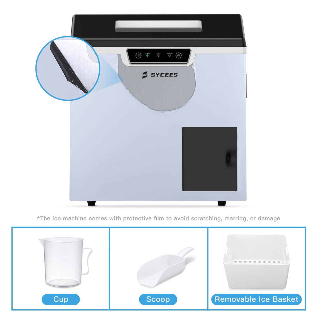 Portable Countertop Ice Maker Machine with Ice Scoop U5276