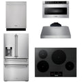 30 Induction Cooktop, Range Hood, Microwave, Refrigerator, Dishwasher Z400
