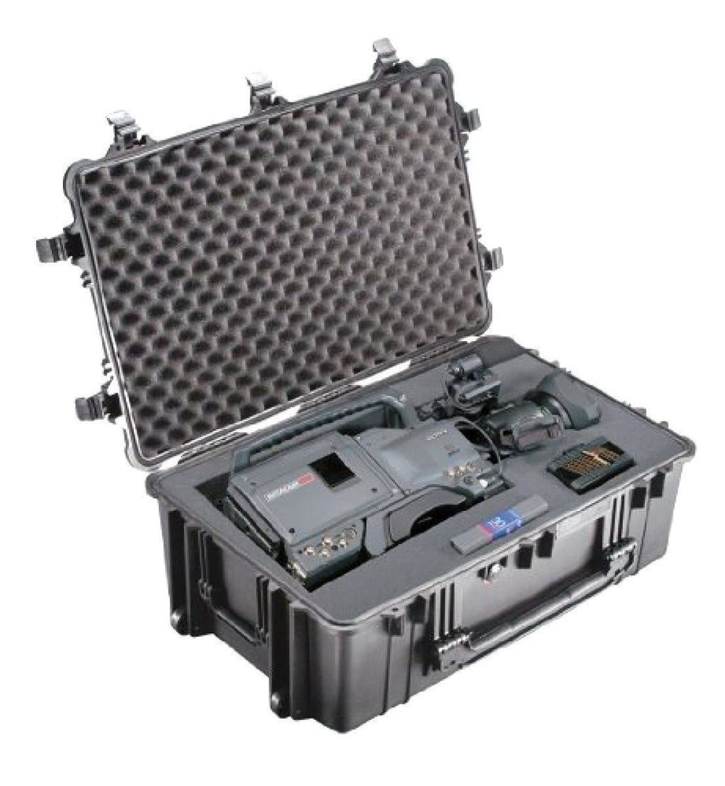 Black Camera Case with Foam P16878