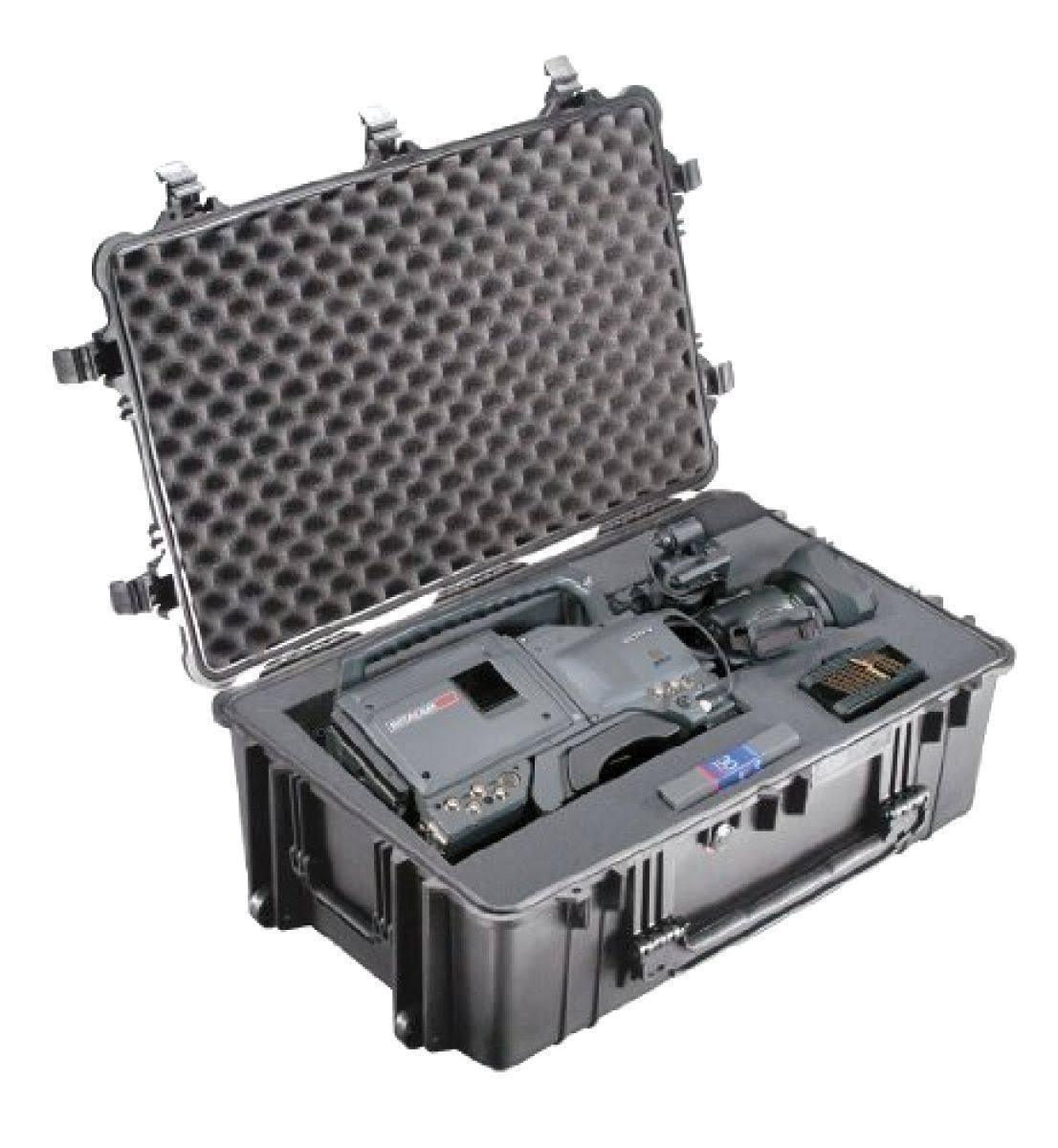 Black Camera Case with Foam P16878