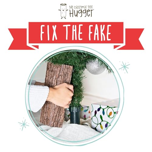 Faux Brown Bark Tree Skirt K38257