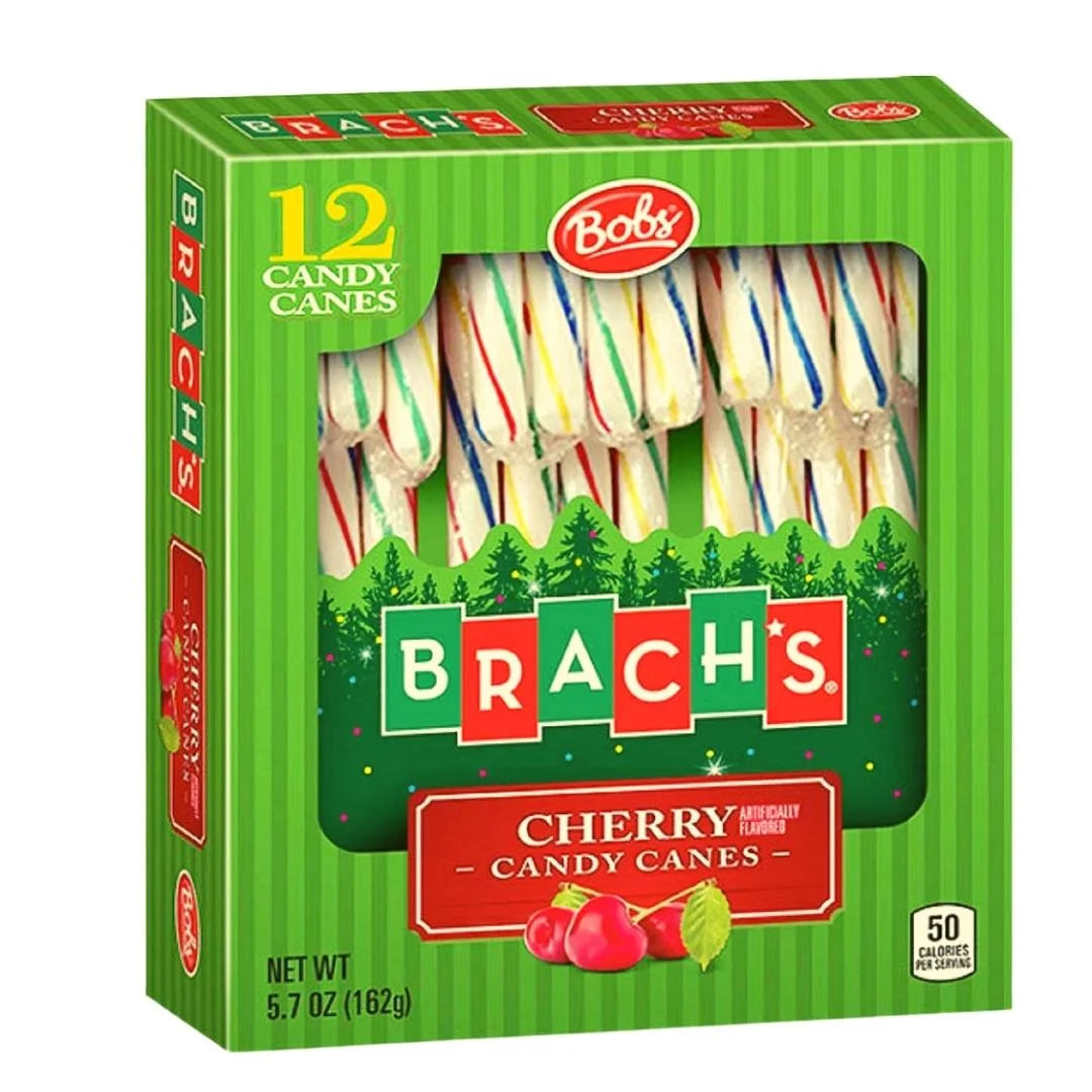 Cherry Flavored Candy Canes 12 Pieces Z80725