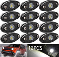 White LED Rock Lights 12 Pods L2069