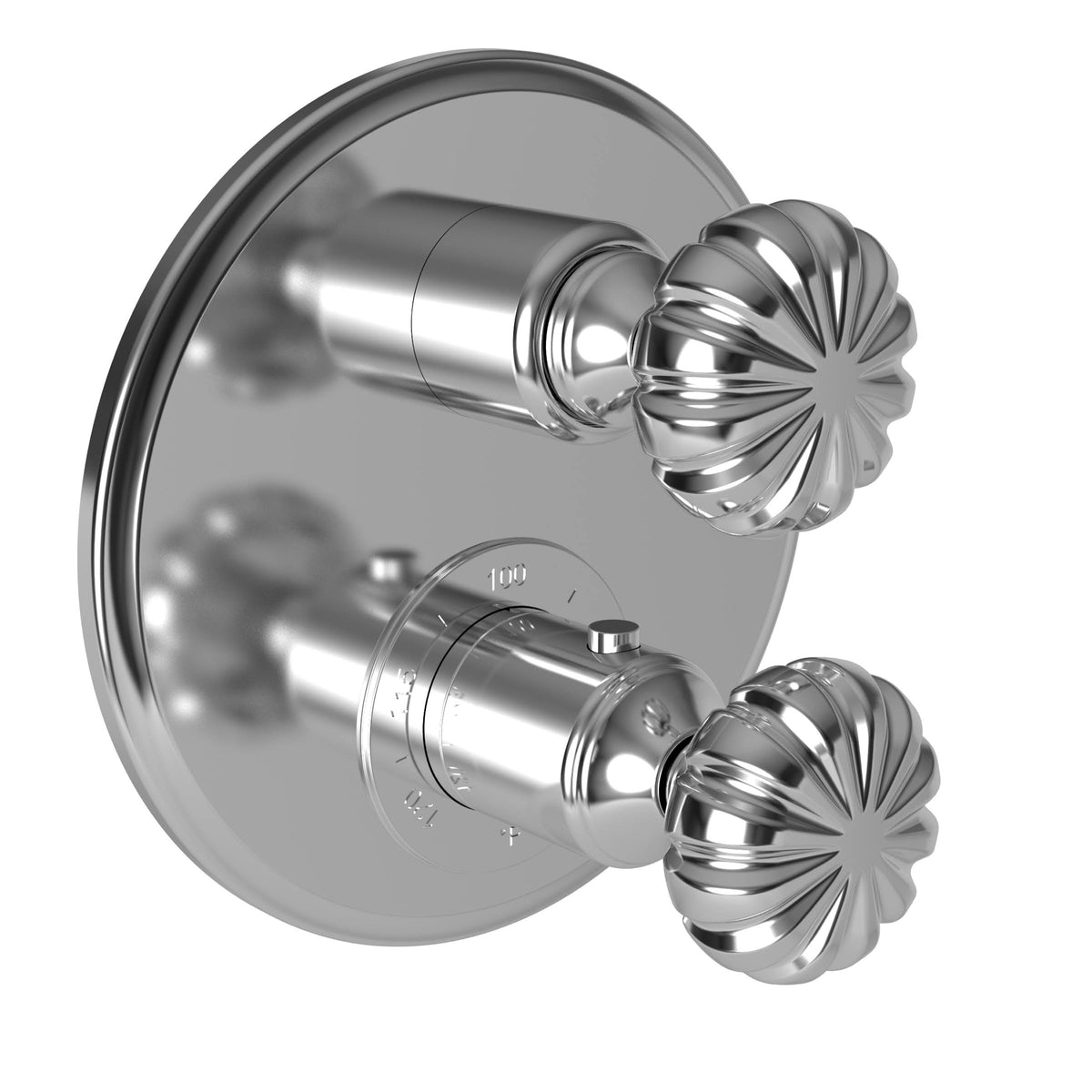Oil Rubbed Bronze Thermostatic Trim Plate with Handle J44410