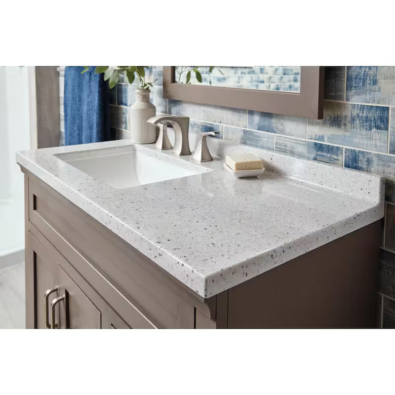 8 in. Widespread 2-Handle Bathroom Faucet Brushed Nickel X204