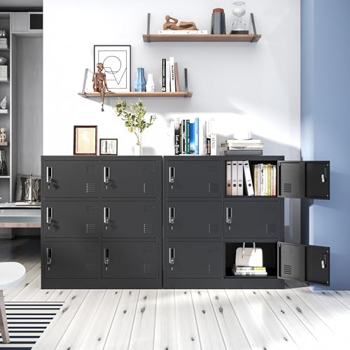 9 Door Metal Storage Locker with Locks R678