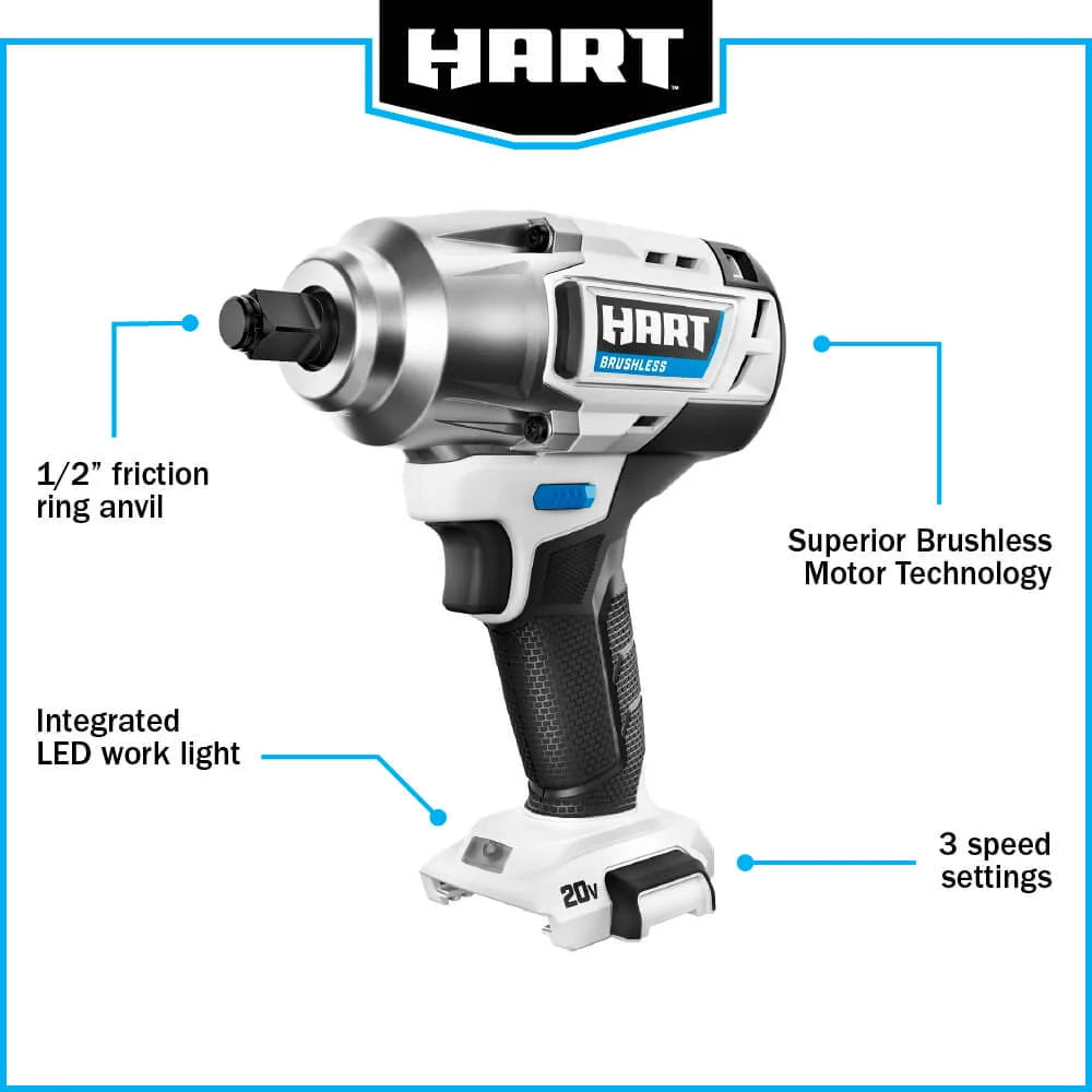 1/2-inch Brushless Impact Wrench X9390
