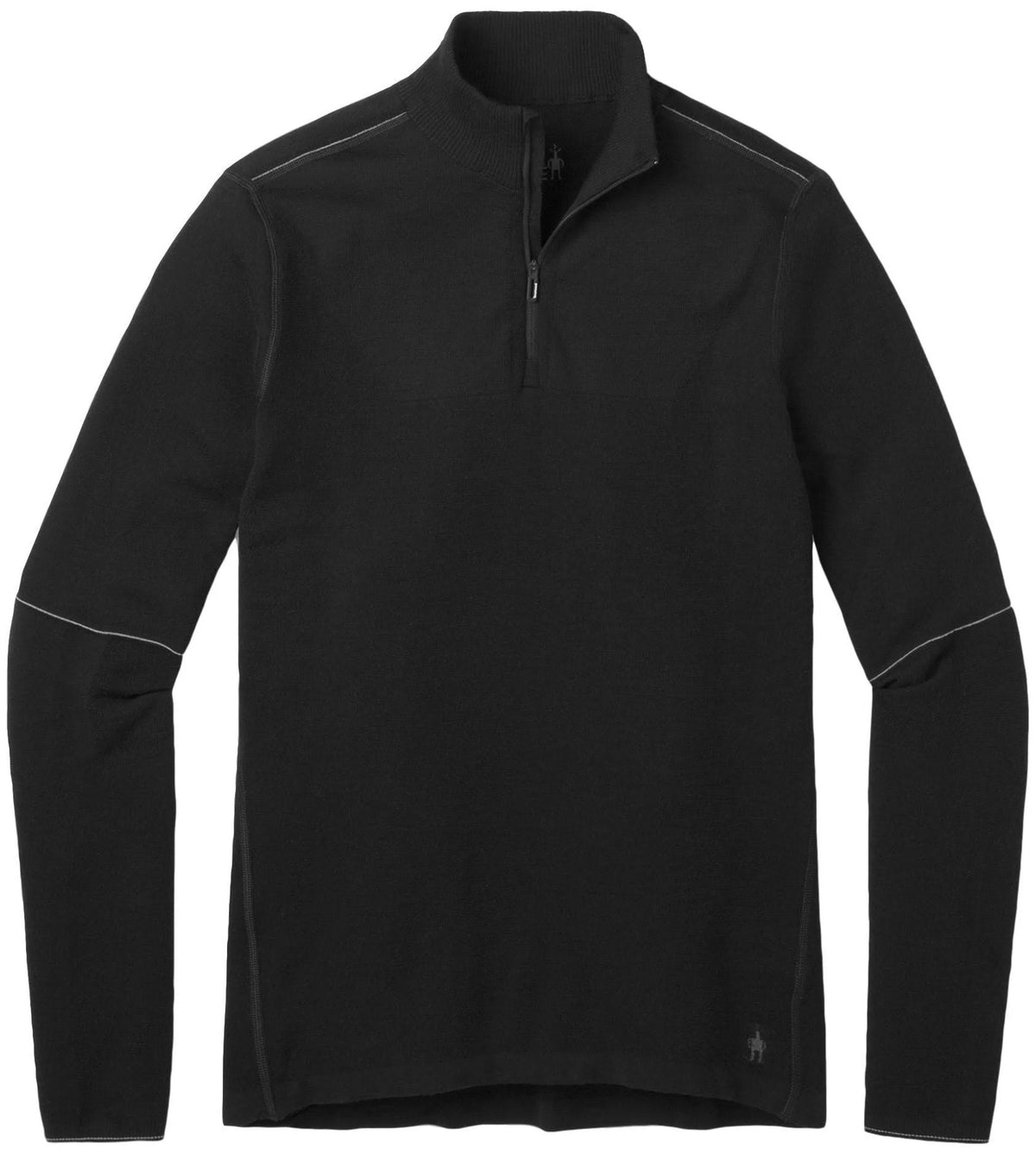 Black Merino Thermal 1/4 Zip Y537657