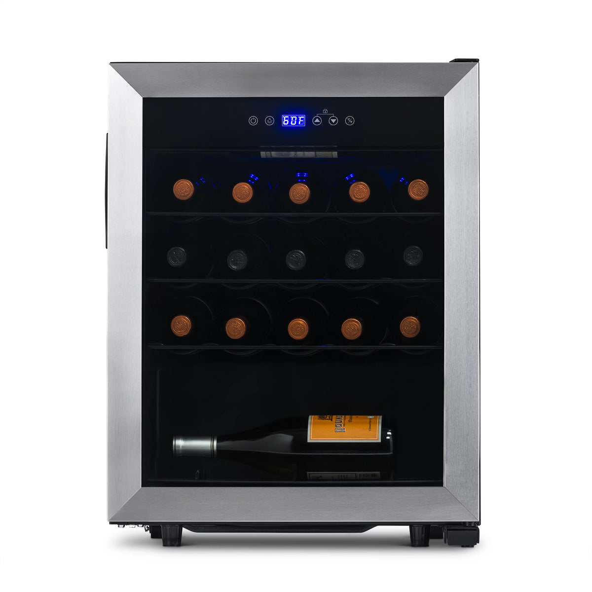 23 Bottle Stainless Steel Wine Cooler S425388