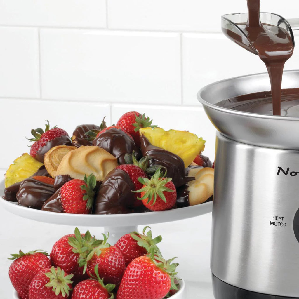 4-Tier Stainless Steel Chocolate Fondue Fountain X619