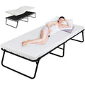 Folding Bed with Memory Foam Mattress E21455