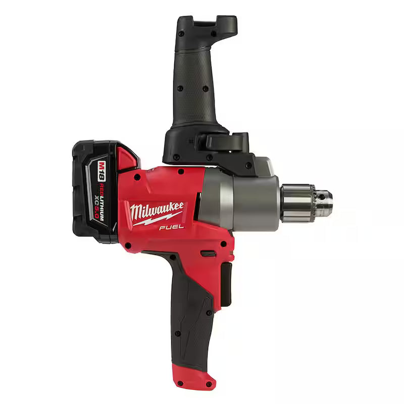 18V Lithium-Ion Brushless Cordless Drywall Screw Gun Kit with Mud Mixer Y6409