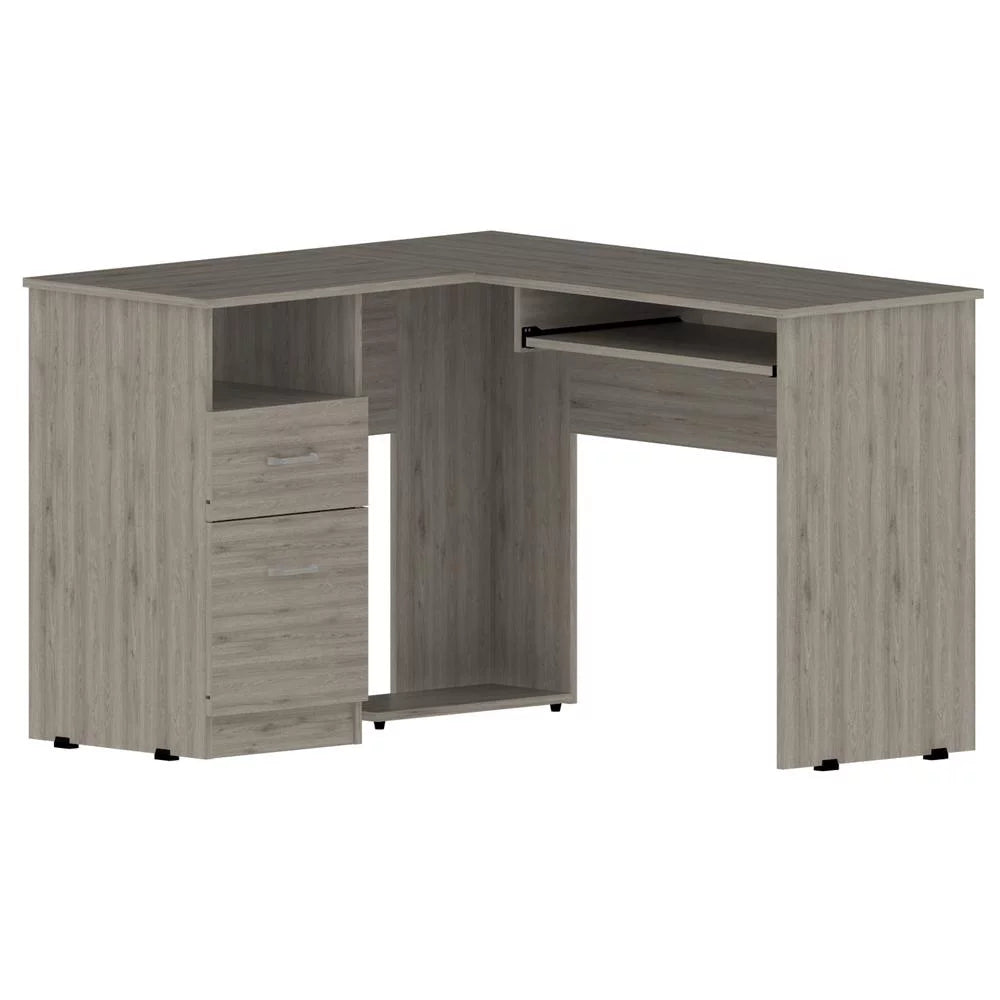 Light Gray L-Shaped Desk I20256