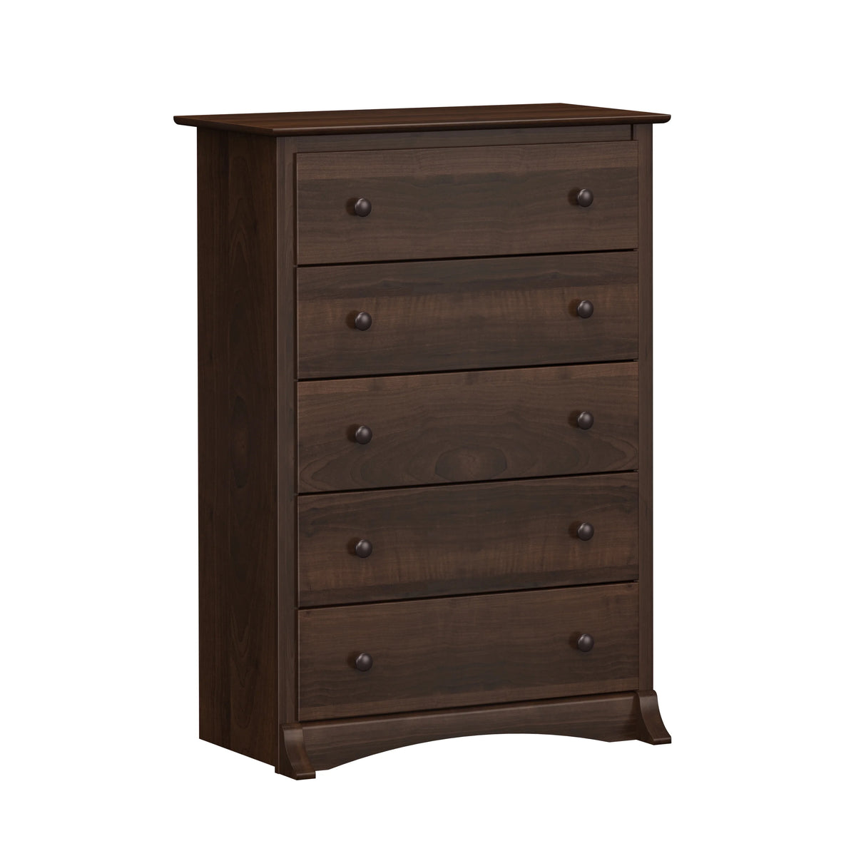 5 Drawer Espresso Chest Q6267