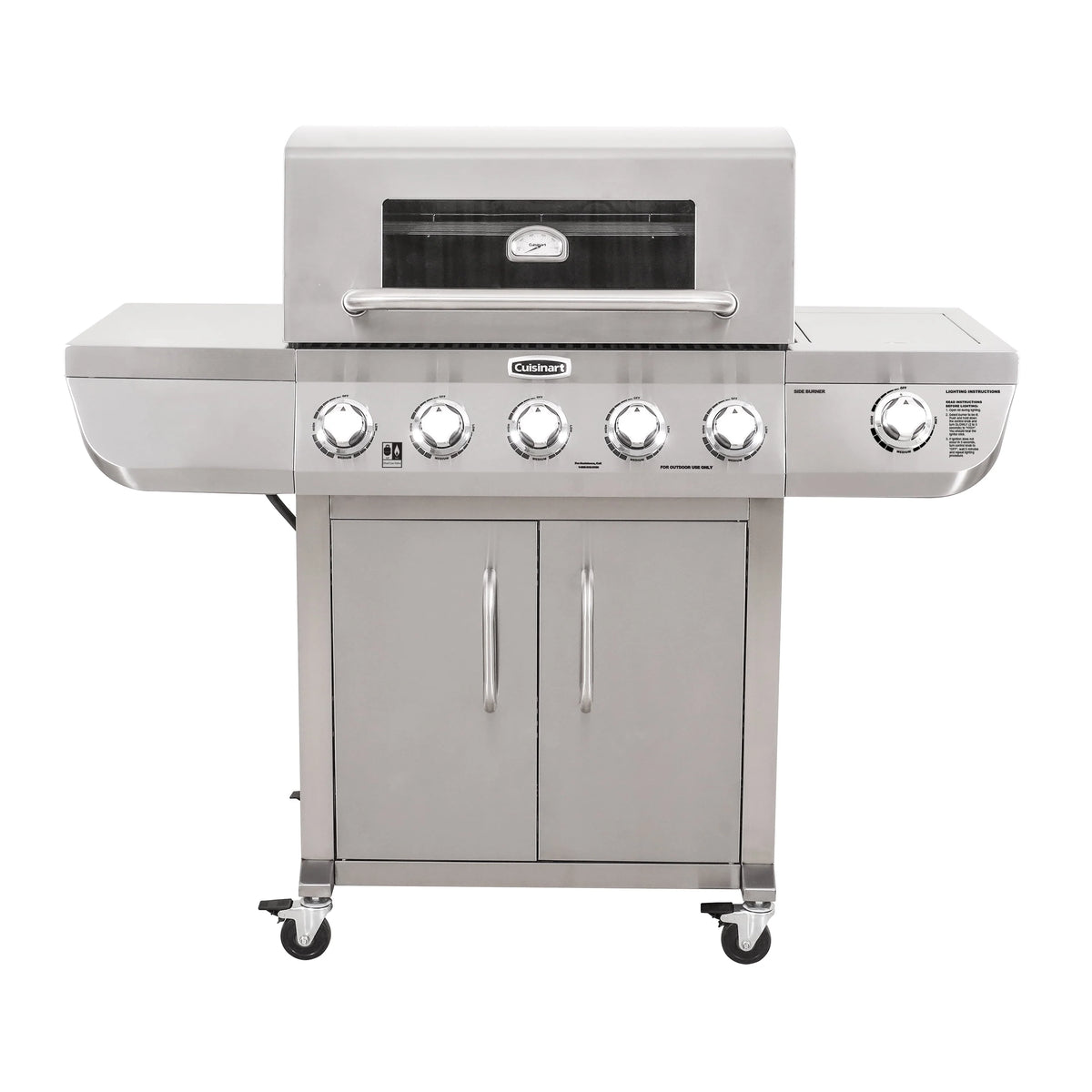 5-Burner Dual Fuel Gas Grill O887162
