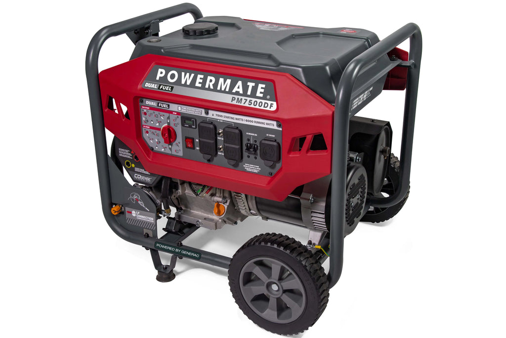 7500 Watt Dual Fuel Portable Generator H8790