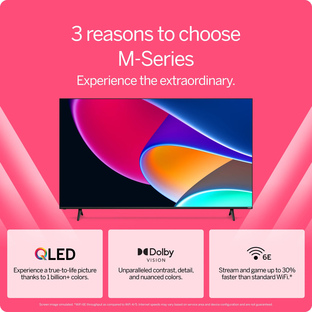 43 Class 4K QLED HDR Smart TV U3155