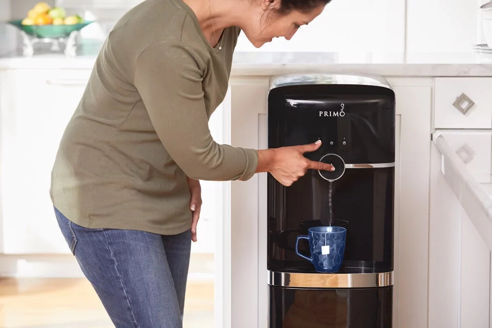 Smart Touch Water Dispenser Bottom Loading, Hot/Cold/Room Temperature, Black T7516