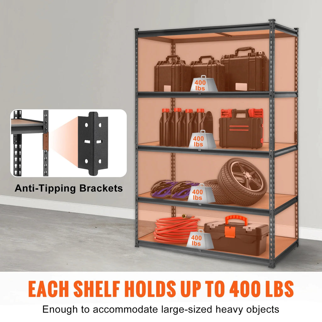 5-Tier Adjustable Storage Shelving Unit K7300