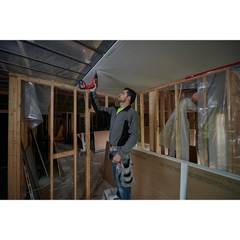 18V Lithium-Ion Brushless Cordless Drywall Screw Gun Kit with Mud Mixer Y6409