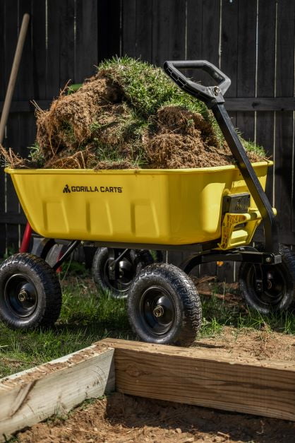 8 Cu. Ft. Steel Dump Cart, 1200 lbs. Capacity L6239