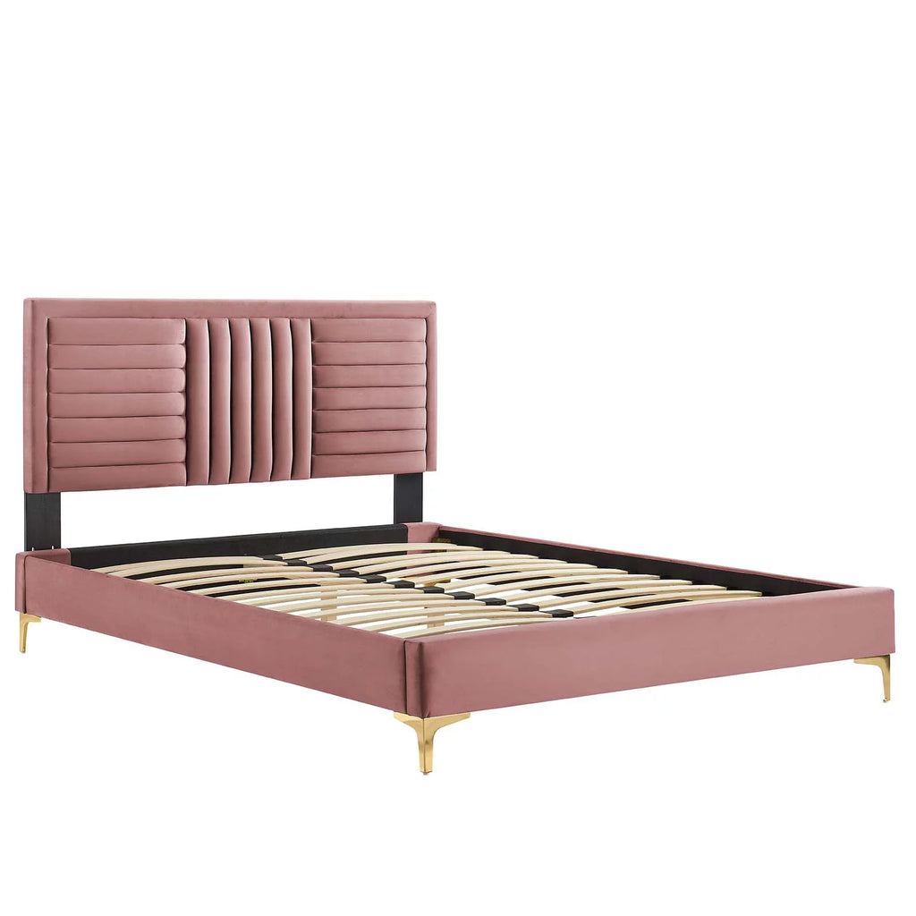 King Platform Bed H7390