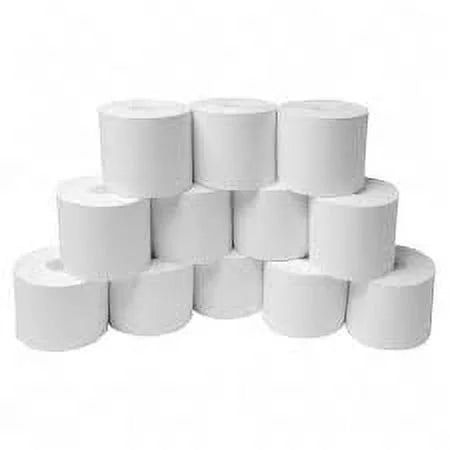 2 3/4 in. x 190 ft. 1-Ply Bond Paper Rolls Z991