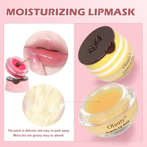 4 PCS Honey Lip Balm Lip Mask W70093