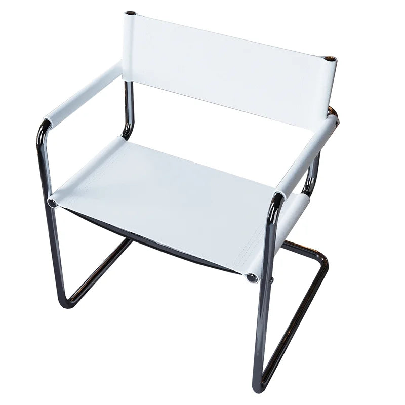 Faux Leather Stainless Steel Office Chair M164080