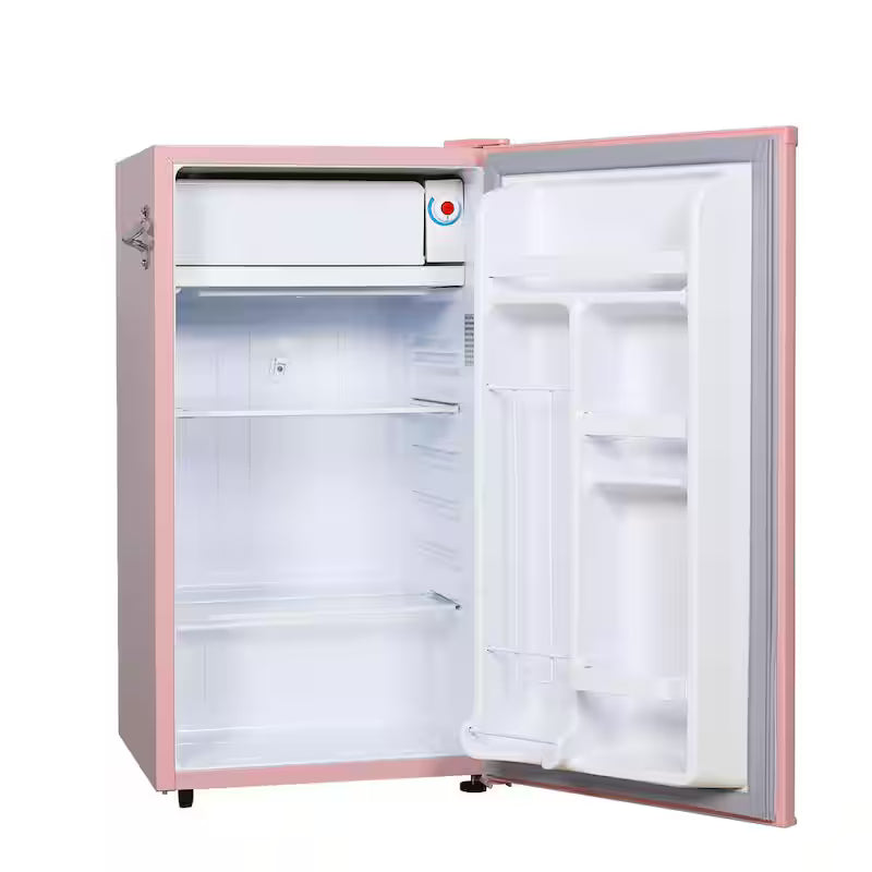 Pink Retro Mini Fridge C606824