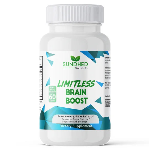 60 Caps Brain Boost Nootropics U8095