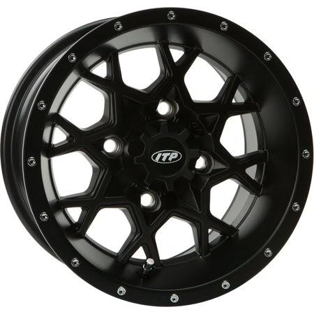14x7 4/110 5+2 Black B4932