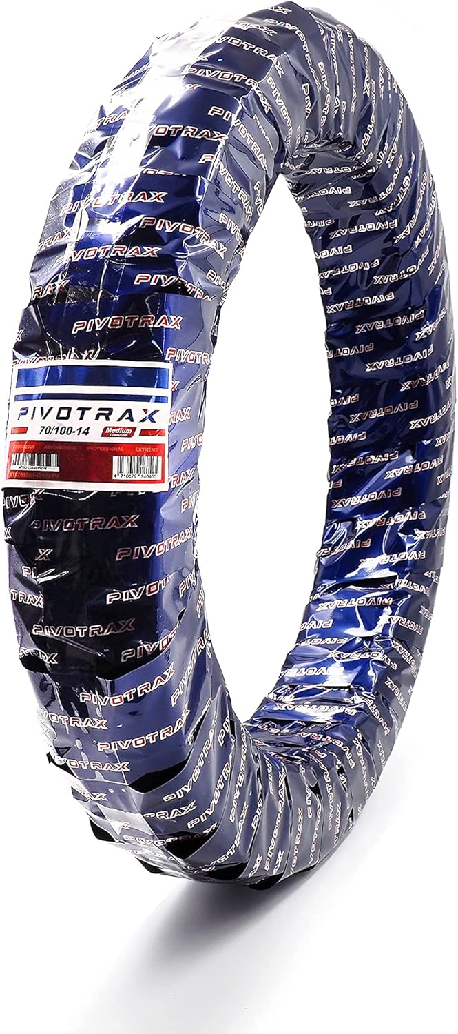 Mini Dirt Bike Tire 70/100-14 Offroad Intermediate Pack of 2 J617171