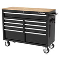 46 in. Gloss Black Mobile Workbench Cabinet B529191