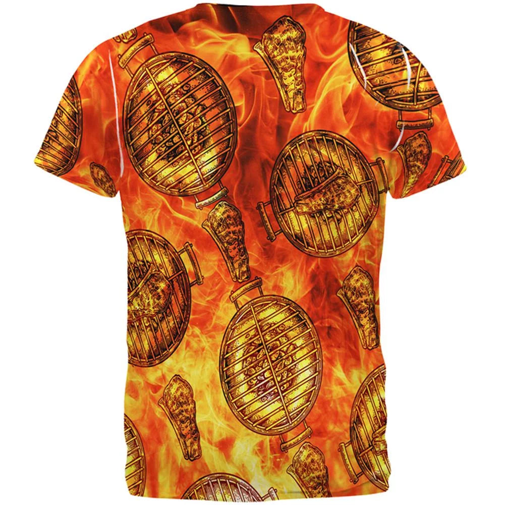 Steak Pattern Mens T Shirt X1638