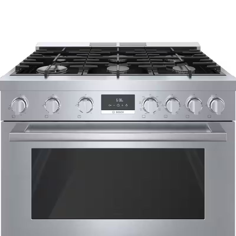 36 in. Dual Fuel Range with 6-Burners in Stainless Steel P603118