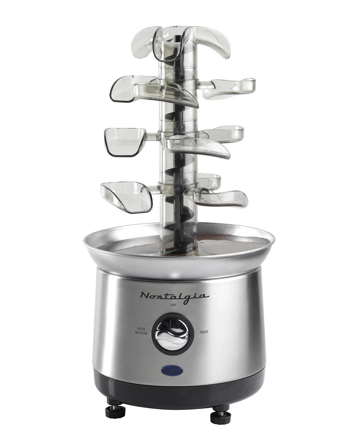 4-Tier Stainless Steel Chocolate Fondue Fountain X619