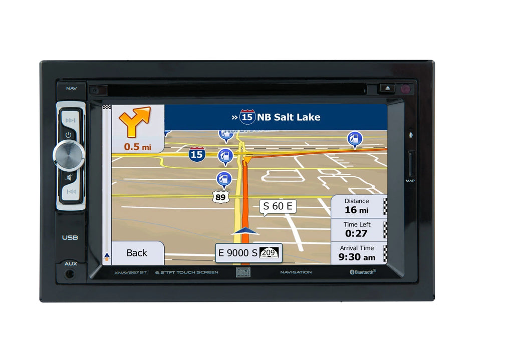 6.2 inch Double Din Car Stereo with Built-in Navigation R1765