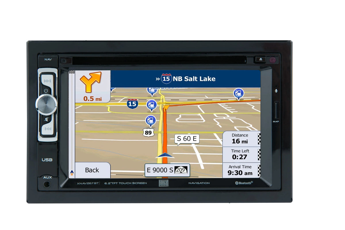 6.2 inch Double Din Car Stereo with Built-in Navigation R1765