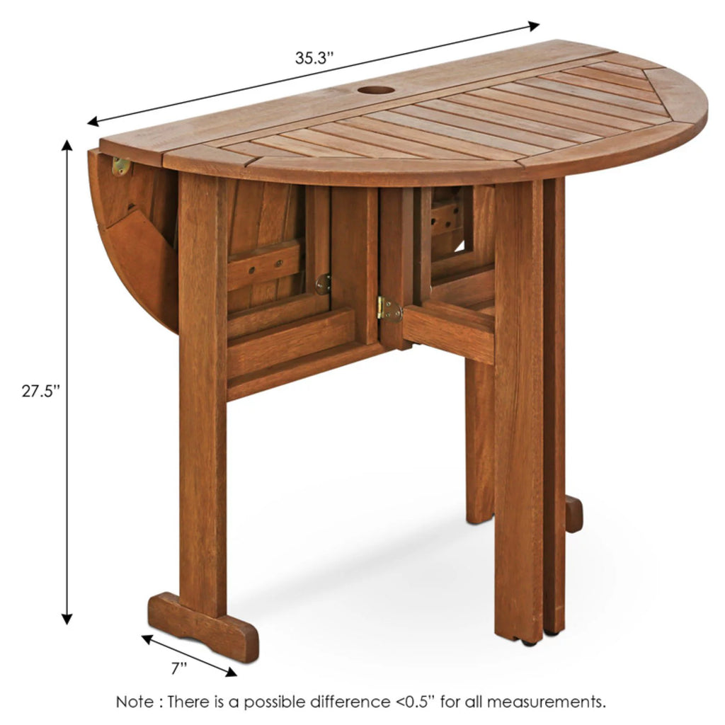 Hardwood Gateleg Round Table X155