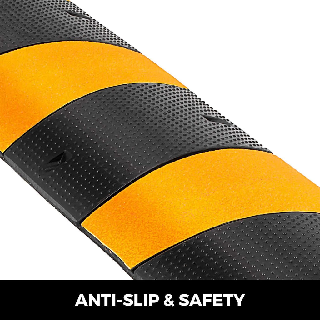 2pcs 6 Feet Heavy Duty Cable Protector Ramp Y293415