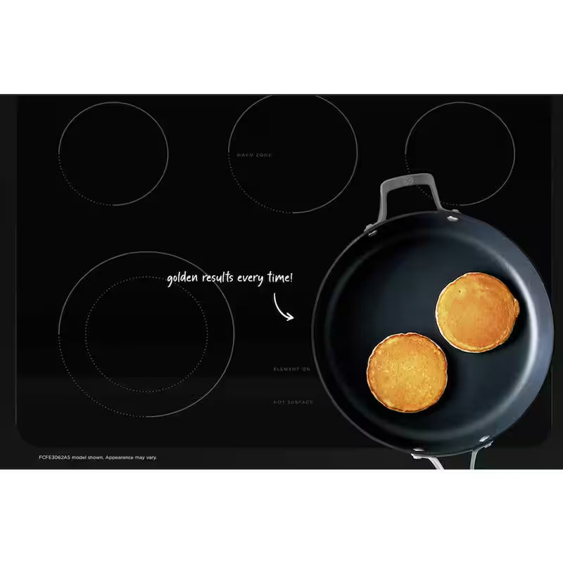 5-Element Slide-In Electric Range with Steam Clean in White G765082