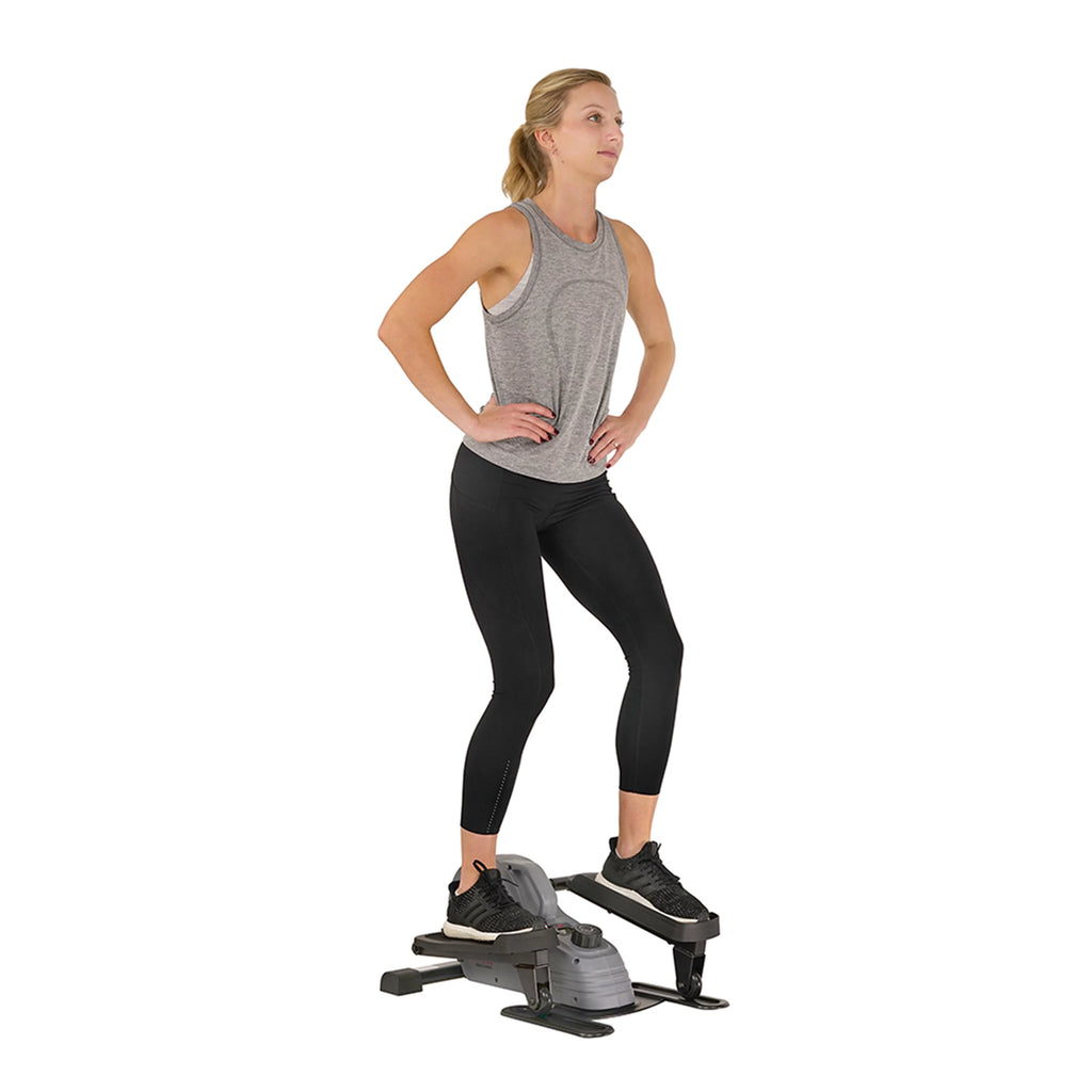 Compact Magnetic Standing Elliptical Machine with Handlebars K731