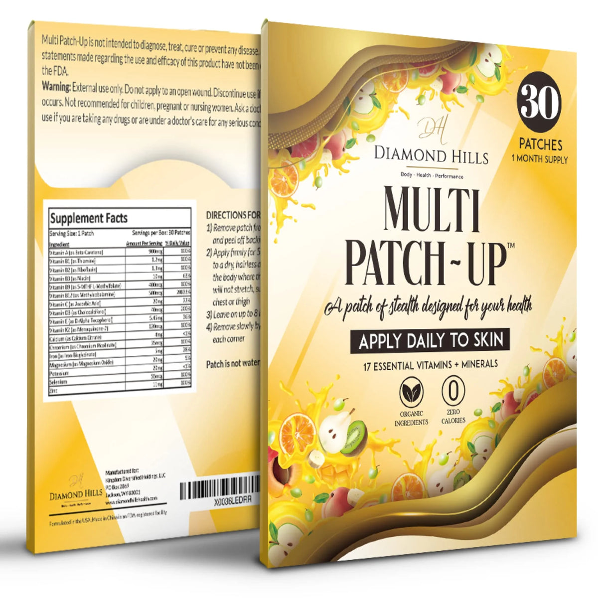 Sugar Free Patches 30ct R87100