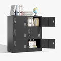 9 Door Metal Storage Locker with Locks R678